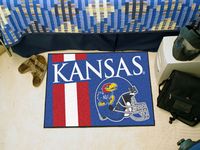 Kansas Jayhawks Starter Rug - Uniform Inspired