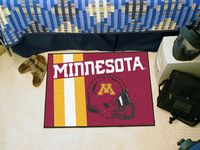 Minnesota Golden Gophers Starter Rug - Uniform Inspired