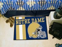 Notre Dame Fighting Irish Starter Rug - Uniform Inspired