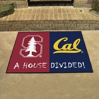 Stanford Cardinal - Cal Golden Bears House Divided Rug