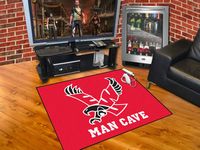 Eastern Washington Eagles All-Star Man Cave Rug - Red