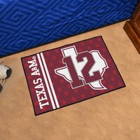 Texas A&M University Aggies 12th Man Starter Rug