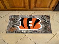 Cincinnati Bengals Scraper Floor Mat - 19" x 30" Camo