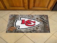Kansas City Chiefs Scraper Floor Mat - 19" x 30" Camo