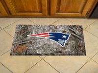 New England Patriots Scraper Floor Mat - 19" x 30" Camo