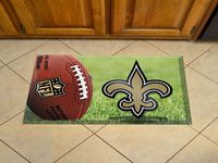 New Orleans Saints Scraper Floor Mat - 19" x 30"