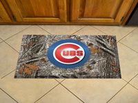 Chicago Cubs Scraper Floor Mat - 19" x 30" Camo