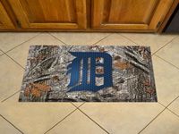 Detroit Tigers Scraper Floor Mat - 19" x 30" Camo