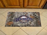 Milwaukee Brewers Scraper Floor Mat - 19" x 30" Camo