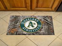 Oakland Athletics Scraper Floor Mat - 19" x 30" Camo
