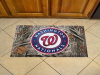Washington Nationals Scraper Floor Mat - 19" x 30" Camo