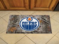 Edmonton Oilers Scraper Floor Mat - 19" x 30" Camo