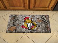 Ottawa Senators Scraper Floor Mat - 19" x 30" Camo