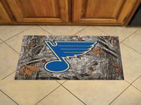 St. Louis Blues Scraper Floor Mat - 19" x 30" Camo