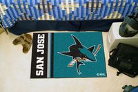 San Jose Sharks Starter Rug - Uniform Inspired