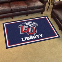 Liberty University Flames 4x6 Rug