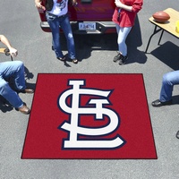St Louis Cardinals Tailgater Rug - STL Cap Logo