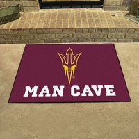 Arizona State Sun Devils All-Star Man Cave Rug - Pitchfork