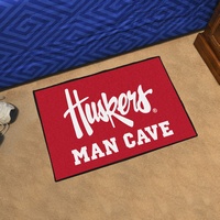 University of Nebraska Cornhuskers Man Cave Starter Rug