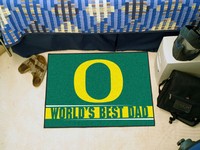 University of Oregon World's Best Dad Starter Rug