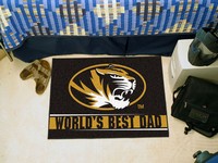 University of Missouri World's Best Dad Starter Rug