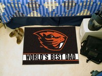 Oregon State University World's Best Dad Starter Rug