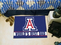 University of Arizona World's Best Dad Starter Rug