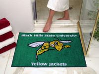 Black Hills State University Yellow Jackets All-Star Rug