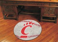 University of Cincinnati Bearcats Baseball Rug