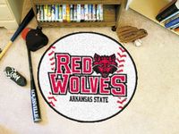 Arkansas State University Red Wolves Baseball Rug