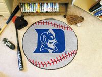 Duke University Blue Devils Baseball Rug - Devil Head