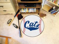 Montana State University Bobcats Baseball Rug