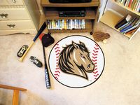 Southwest Minnesota State University Mustangs Baseball Rug