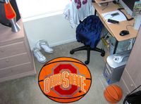 Ohio State University Buckeyes Basketball Rug