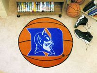 Duke University Blue Devils Basketball Rug - Devil Head
