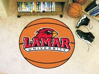 Lamar University Cardinals Basketball Rug