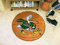 University of Miami Hurricanes Basketball Rug - Sebastian