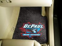 DePaul University Blue Demons Carpet Car Mats