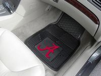 University of Alabama Crimson Tide Heavy Duty Vinyl Car Mats