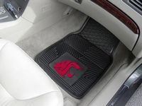 Washington State University Cougars Heavy Duty Vinyl Car Mats