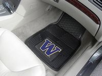University of Washington Huskies Heavy Duty Vinyl Car Mats