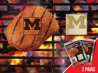 University of Michigan Wolverines Food Branding Iron - 2 Pack