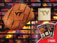 Virginia Tech Hokies Food Branding Iron - 2 Pack