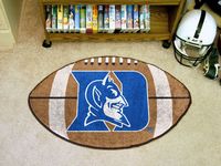 Duke University Blue Devils Football Rug - Devil Head