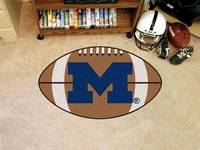 University of Michigan Wolverines Football Rug