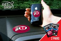 University of Utah Utes Cell Phone Grips - 2 Pack