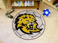 Southeastern Louisiana University Lions Soccer Ball Rug