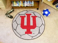 Indiana University Hoosiers Soccer Ball Rug