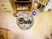 Kennesaw State University Owls Soccer Ball Rug
