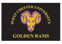 West Chester University Golden Rams Starter Rug